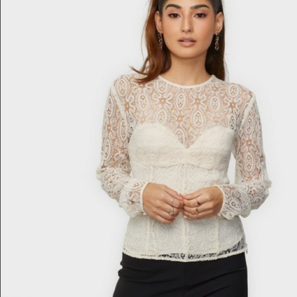 Malene Birger laelia lace blouse